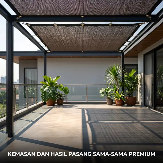 Paranet untuk area rooftop